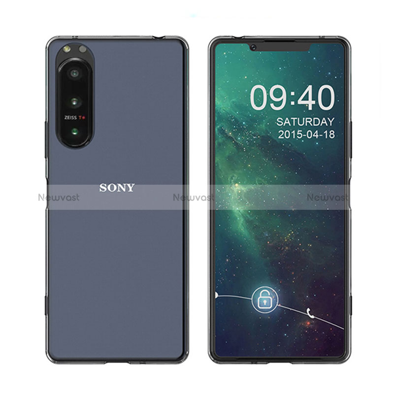 Ultra-thin Transparent TPU Soft Case T02 for Sony Xperia 1 IV Clear