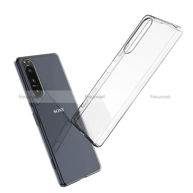 Ultra-thin Transparent TPU Soft Case T02 for Sony Xperia 10 III SOG04 Clear