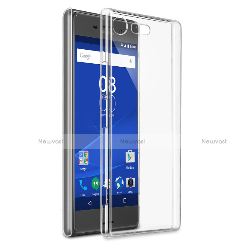 Ultra-thin Transparent TPU Soft Case T02 for Sony Xperia XZ Premium Clear