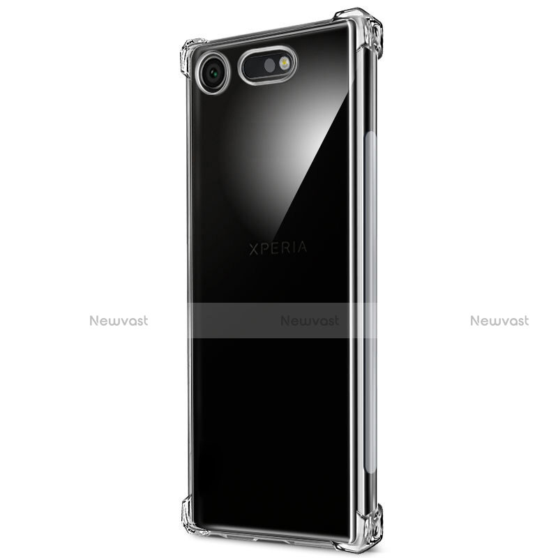 Ultra-thin Transparent TPU Soft Case T02 for Sony Xperia XZ1 Compact Clear