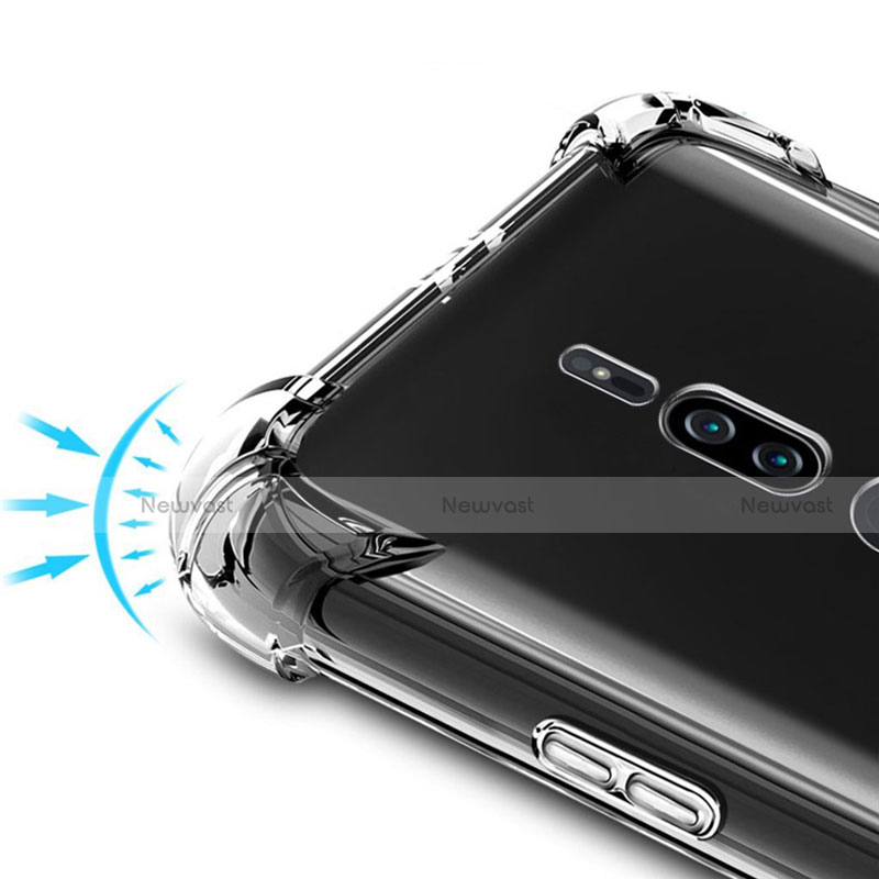 Ultra-thin Transparent TPU Soft Case T02 for Sony Xperia XZ2 Premium Clear