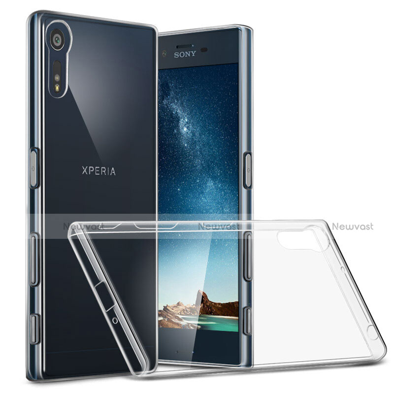 Ultra-thin Transparent TPU Soft Case T02 for Sony Xperia XZs Clear