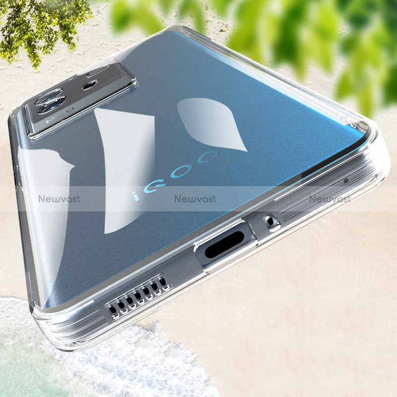 Ultra-thin Transparent TPU Soft Case T02 for Vivo iQOO Neo6 5G Clear