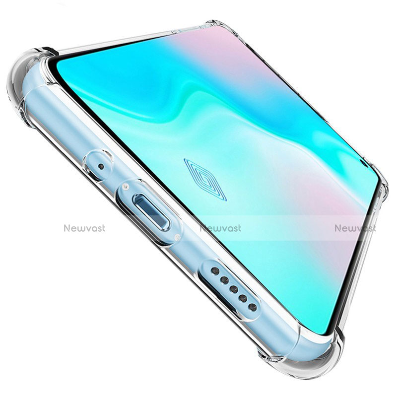 Ultra-thin Transparent TPU Soft Case T02 for Vivo S1 Pro Clear