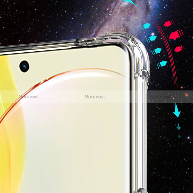 Ultra-thin Transparent TPU Soft Case T02 for Vivo Y78 Plus 5G Clear