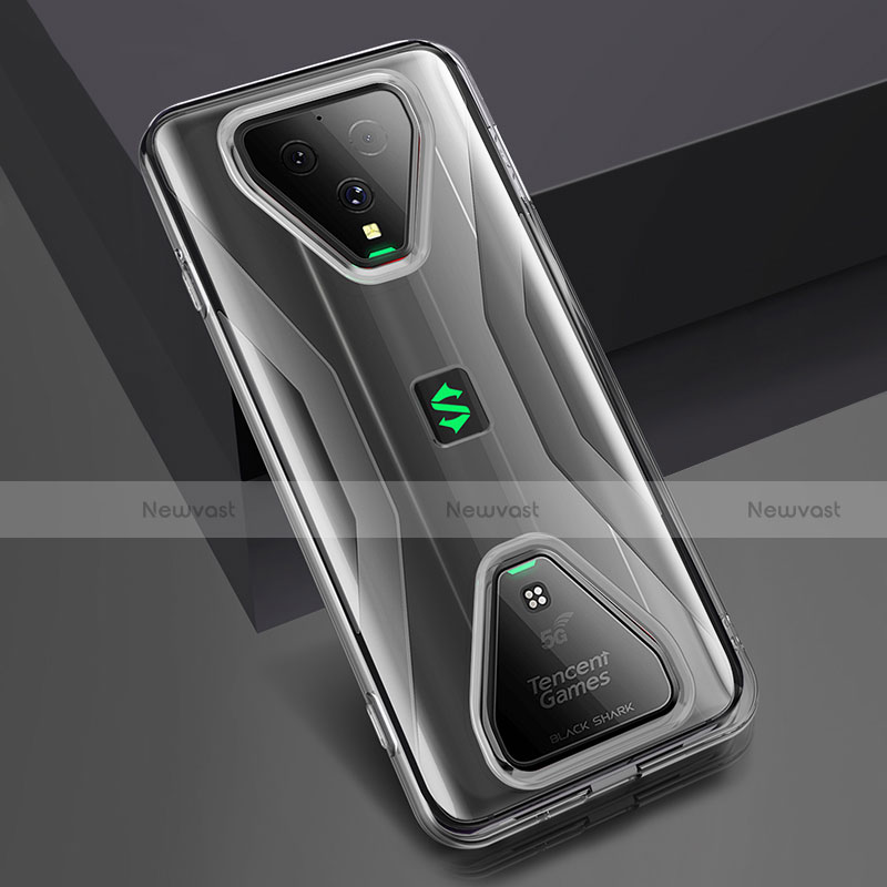 Ultra-thin Transparent TPU Soft Case T02 for Xiaomi Black Shark 3 Clear