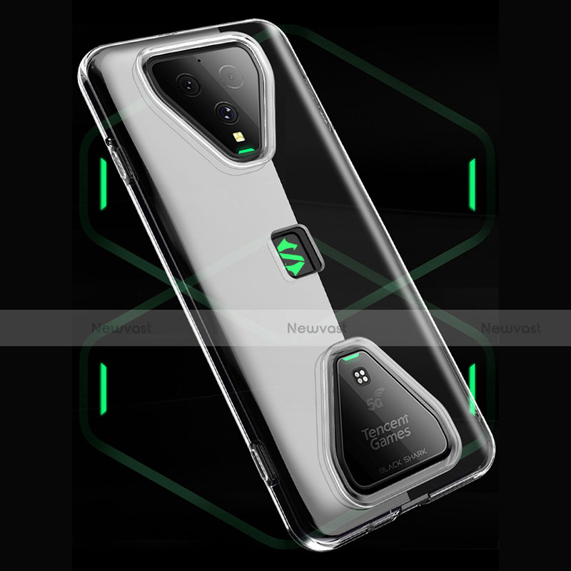 Ultra-thin Transparent TPU Soft Case T02 for Xiaomi Black Shark 3 Clear