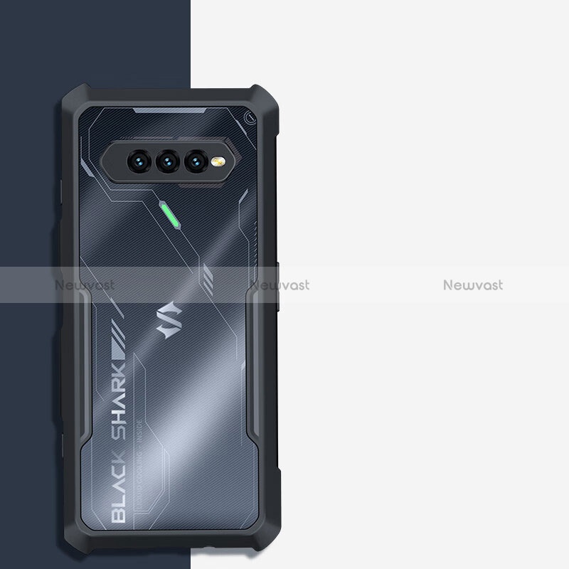 Ultra-thin Transparent TPU Soft Case T02 for Xiaomi Black Shark 4S 5G Black