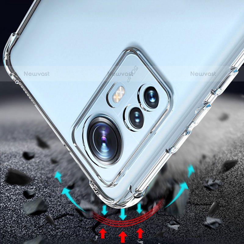 Ultra-thin Transparent TPU Soft Case T02 for Xiaomi Mi 12S Pro 5G Clear