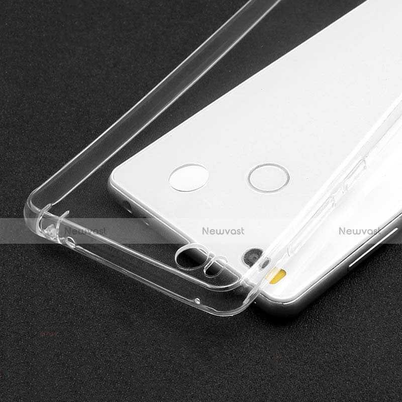 Ultra-thin Transparent TPU Soft Case T02 for Xiaomi Mi 4S Clear