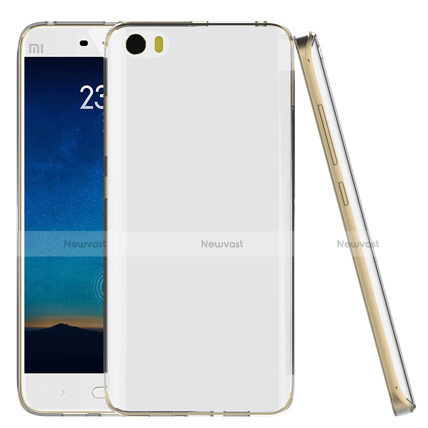 Ultra-thin Transparent TPU Soft Case T02 for Xiaomi Mi 5 Clear