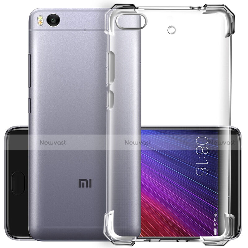 Ultra-thin Transparent TPU Soft Case T02 for Xiaomi Mi 5S Clear