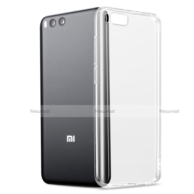 Ultra-thin Transparent TPU Soft Case T02 for Xiaomi Mi 6 Clear