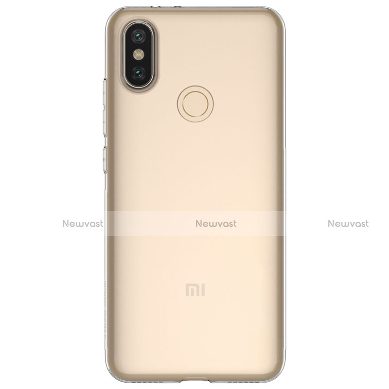 Ultra-thin Transparent TPU Soft Case T02 for Xiaomi Mi 6X Clear