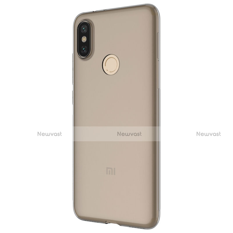 Ultra-thin Transparent TPU Soft Case T02 for Xiaomi Mi 6X Gray