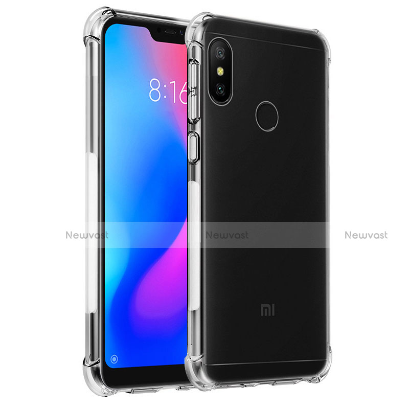 Ultra-thin Transparent TPU Soft Case T02 for Xiaomi Mi A2 Lite Clear