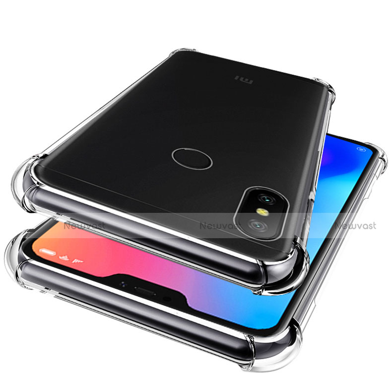 Ultra-thin Transparent TPU Soft Case T02 for Xiaomi Mi A2 Lite Clear