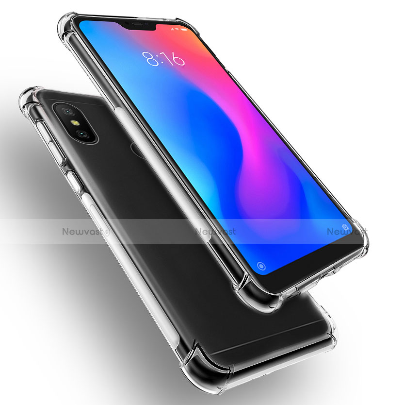 Ultra-thin Transparent TPU Soft Case T02 for Xiaomi Mi A2 Lite Clear