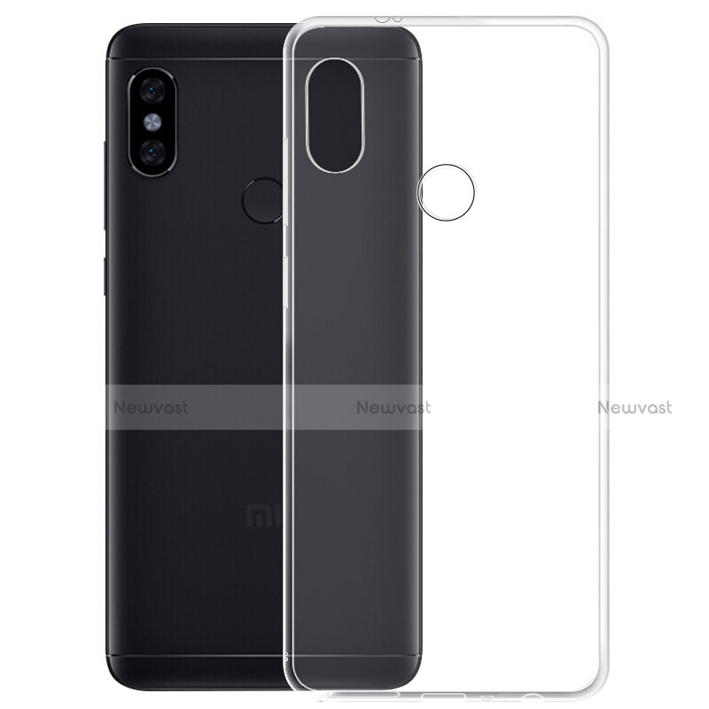 Ultra-thin Transparent TPU Soft Case T02 for Xiaomi Mi Max 3 Clear