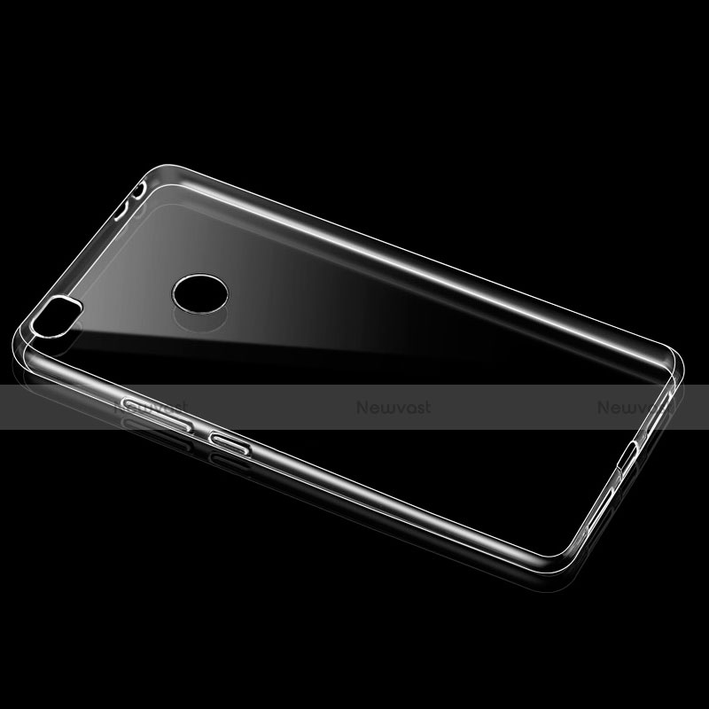 Ultra-thin Transparent TPU Soft Case T02 for Xiaomi Mi Max Clear