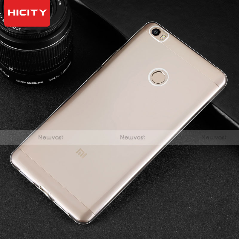 Ultra-thin Transparent TPU Soft Case T02 for Xiaomi Mi Max Clear