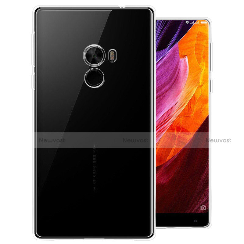 Ultra-thin Transparent TPU Soft Case T02 for Xiaomi Mi Mix Clear