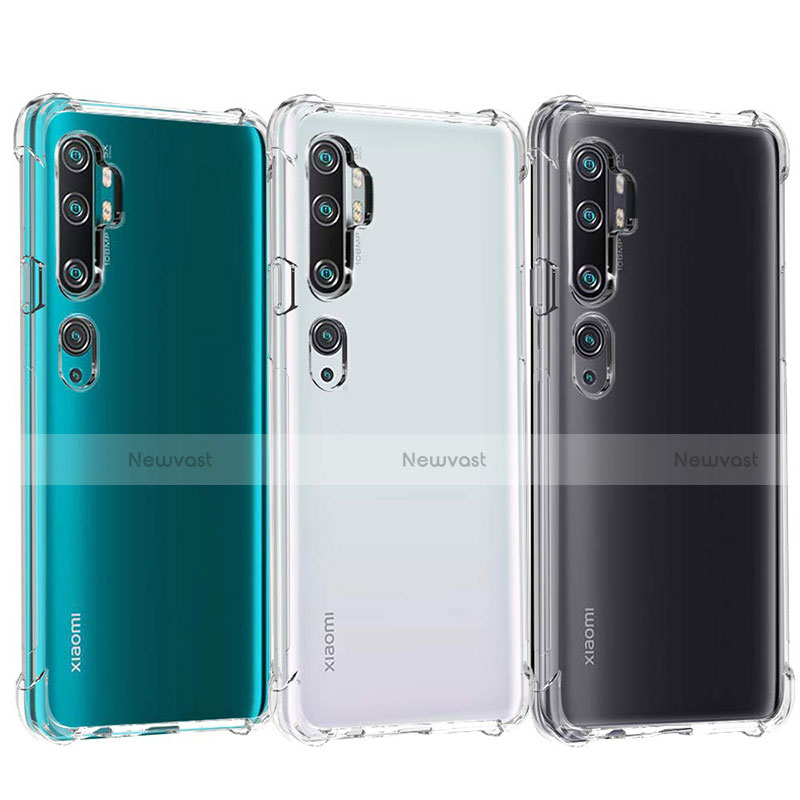 Ultra-thin Transparent TPU Soft Case T02 for Xiaomi Mi Note 10 Pro Clear