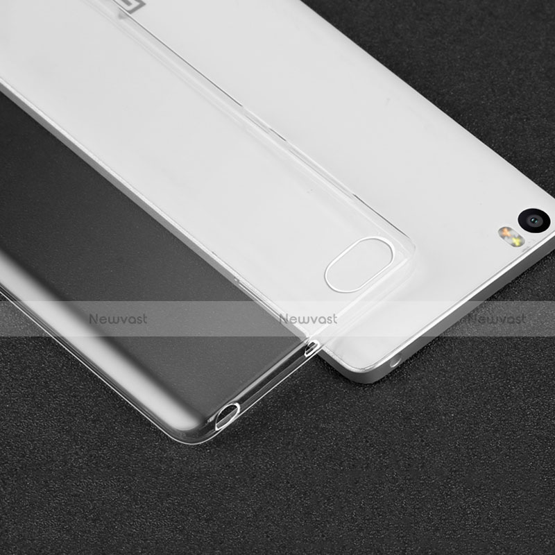 Ultra-thin Transparent TPU Soft Case T02 for Xiaomi Mi Note Clear