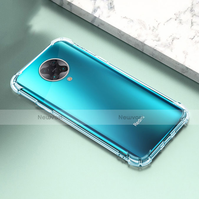 Ultra-thin Transparent TPU Soft Case T02 for Xiaomi Poco F2 Pro Clear