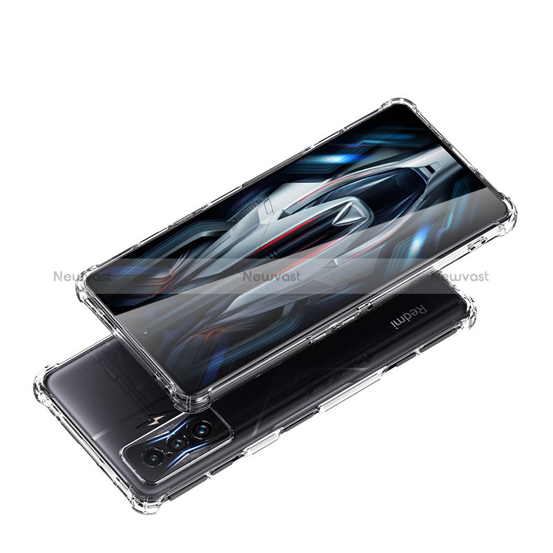 Ultra-thin Transparent TPU Soft Case T02 for Xiaomi Poco F4 GT 5G Clear