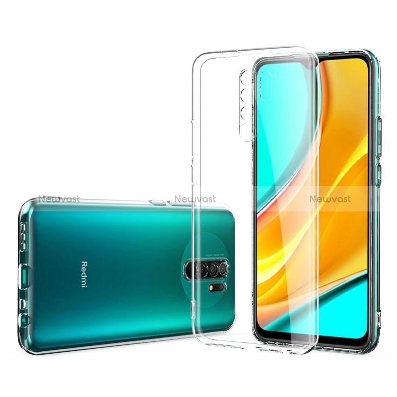 Ultra-thin Transparent TPU Soft Case T02 for Xiaomi Poco M2 Clear