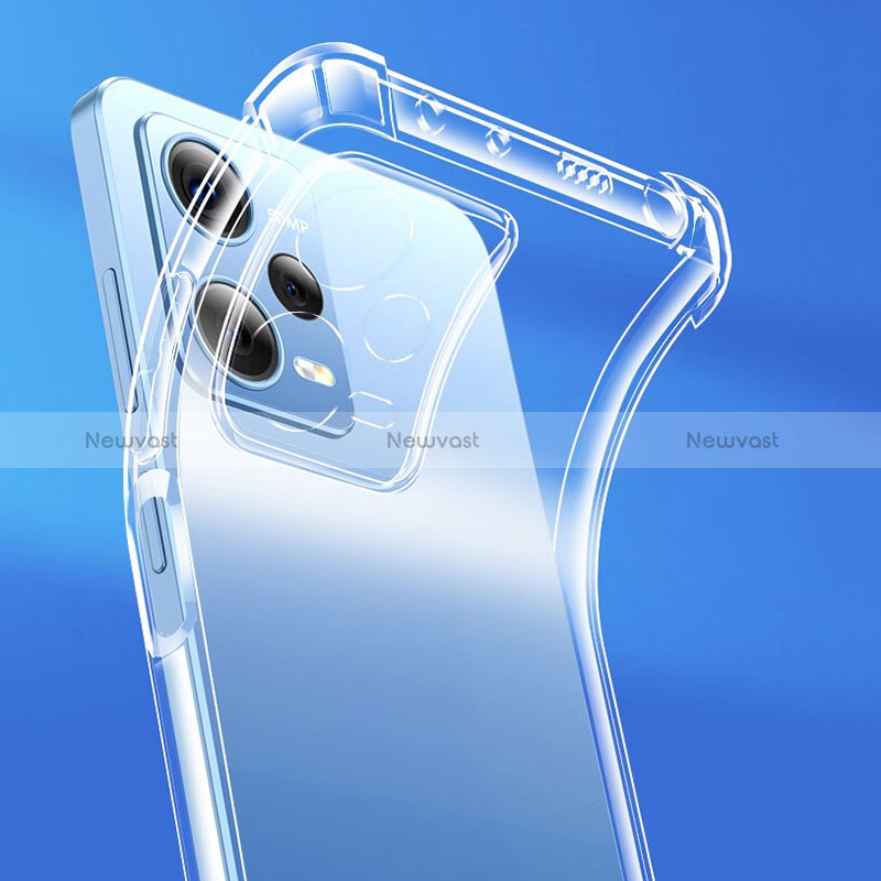 Ultra-thin Transparent TPU Soft Case T02 for Xiaomi Poco X5 5G Clear