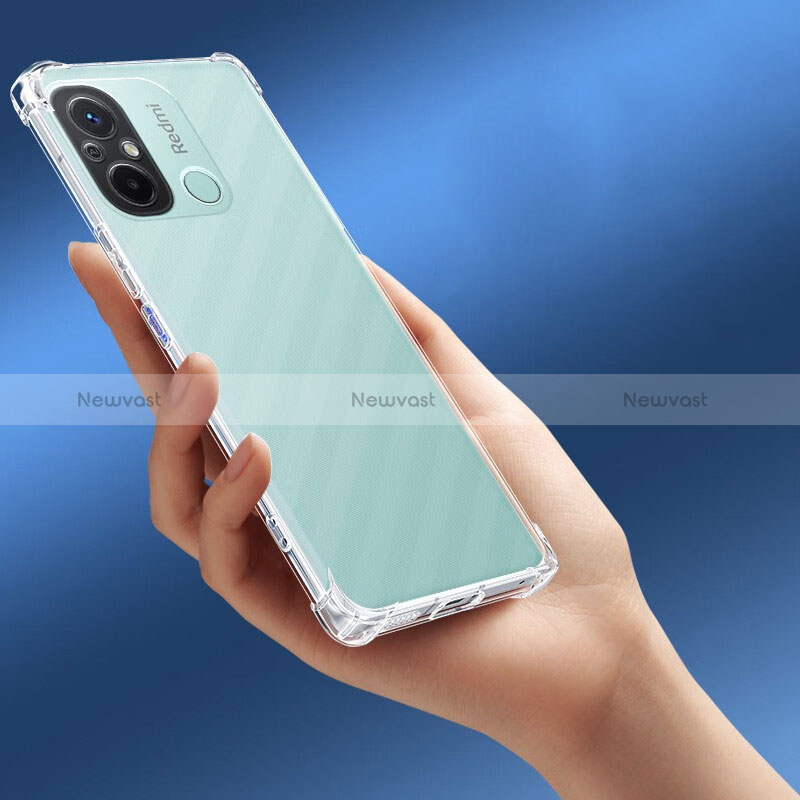 Ultra-thin Transparent TPU Soft Case T02 for Xiaomi Redmi 11A 4G Clear