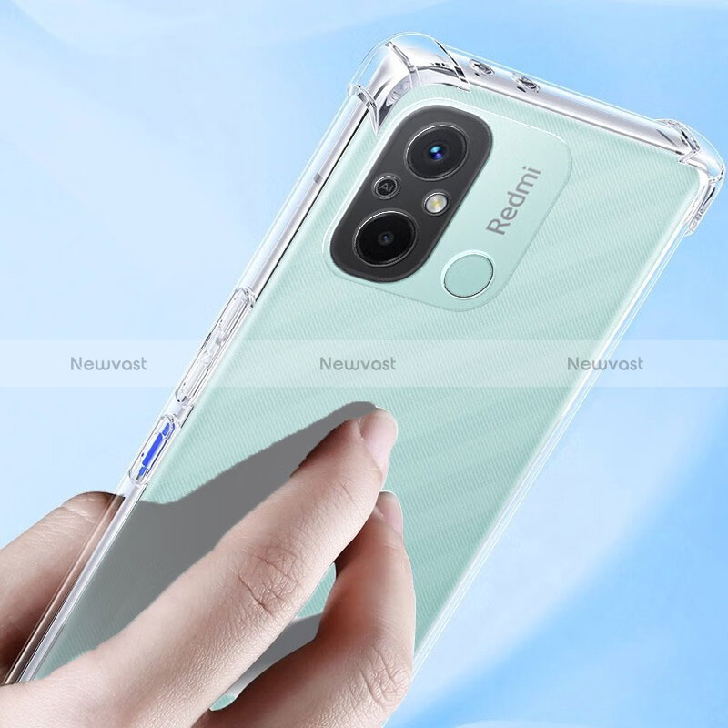 Ultra-thin Transparent TPU Soft Case T02 for Xiaomi Redmi 11A 4G Clear