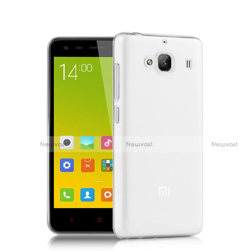 Ultra-thin Transparent TPU Soft Case T02 for Xiaomi Redmi 2 Clear