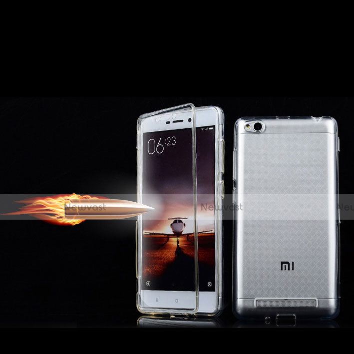 Ultra-thin Transparent TPU Soft Case T02 for Xiaomi Redmi 3 Clear