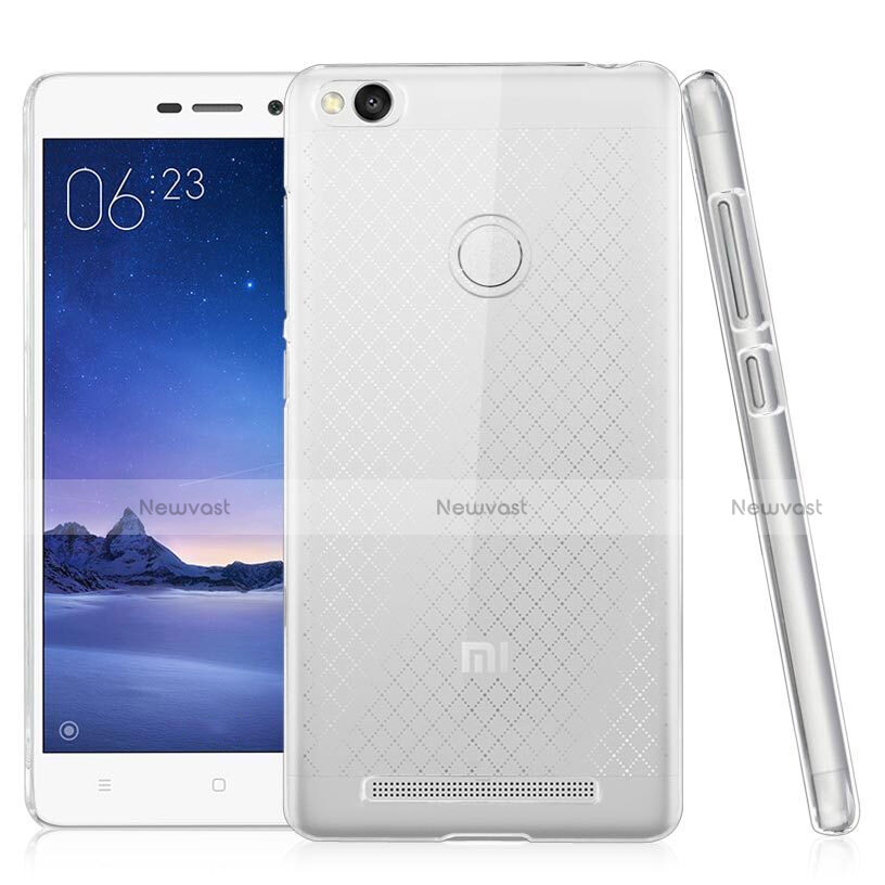 Ultra-thin Transparent TPU Soft Case T02 for Xiaomi Redmi 3S Prime Clear