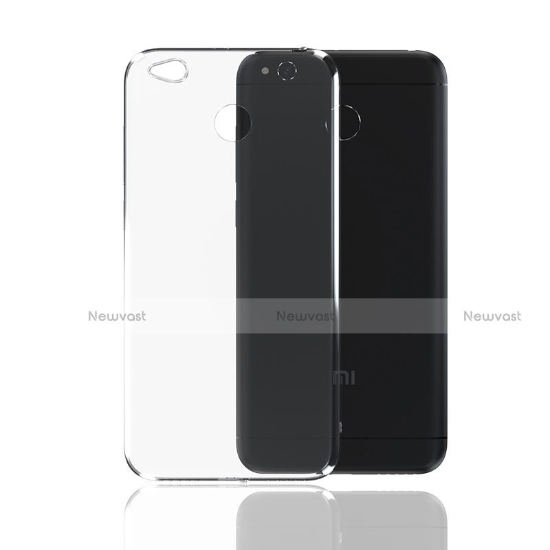 Ultra-thin Transparent TPU Soft Case T02 for Xiaomi Redmi 4X Clear