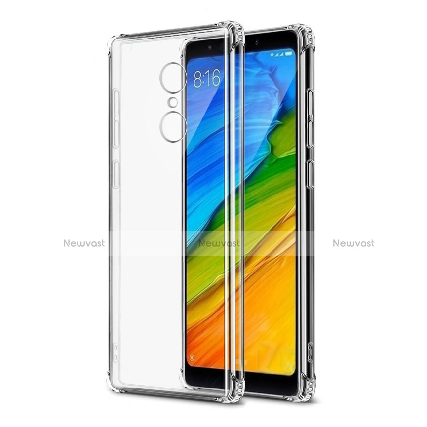 Ultra-thin Transparent TPU Soft Case T02 for Xiaomi Redmi 5 Clear