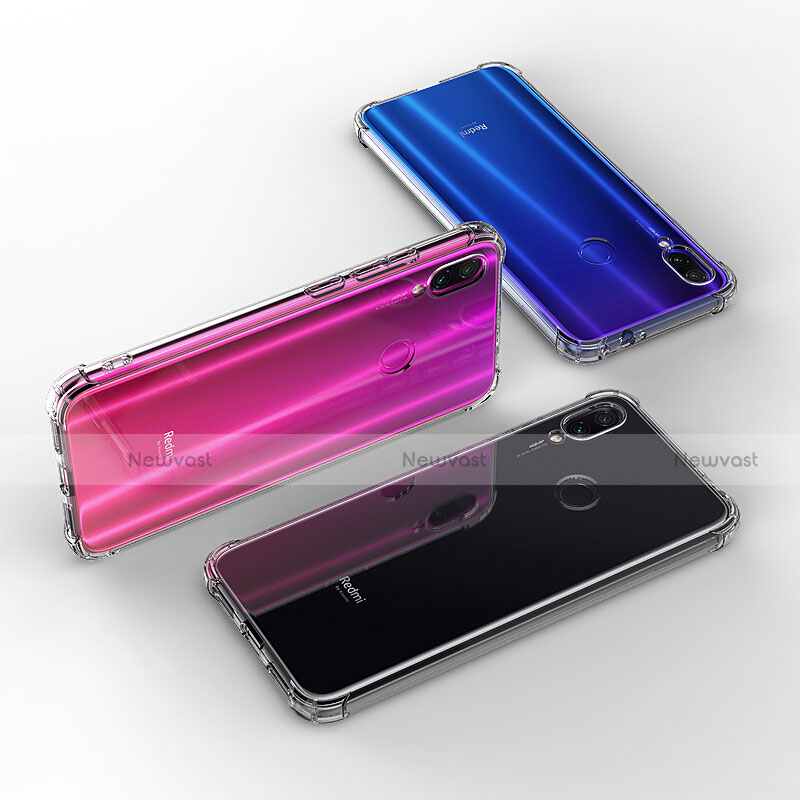 Ultra-thin Transparent TPU Soft Case T02 for Xiaomi Redmi 7 Clear