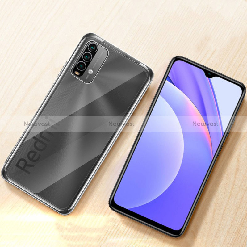 Ultra-thin Transparent TPU Soft Case T02 for Xiaomi Redmi 9 Power Clear