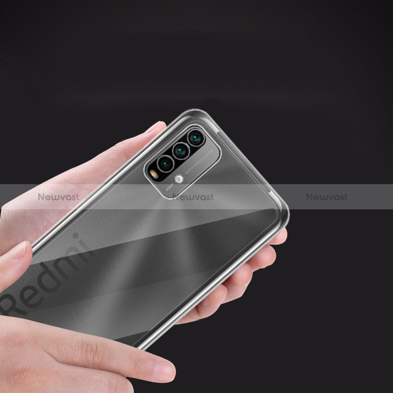 Ultra-thin Transparent TPU Soft Case T02 for Xiaomi Redmi 9 Power Clear