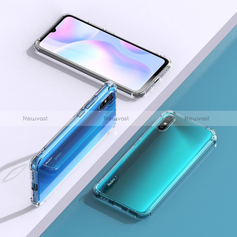 Ultra-thin Transparent TPU Soft Case T02 for Xiaomi Redmi 9i Clear