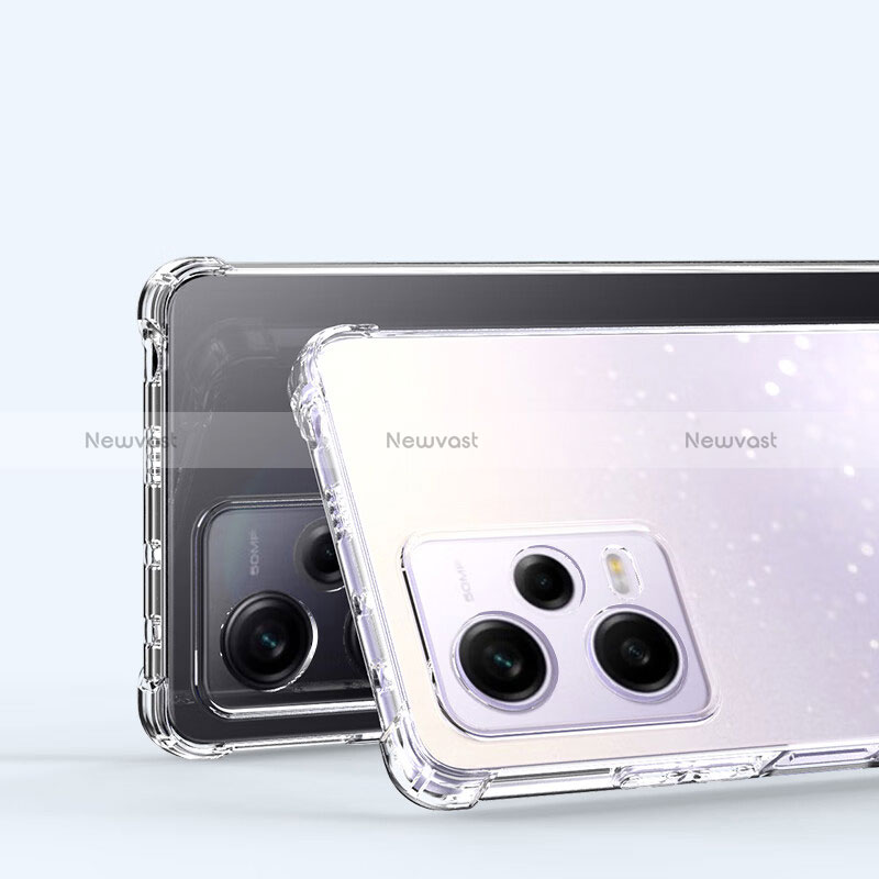 Ultra-thin Transparent TPU Soft Case T02 for Xiaomi Redmi Note 12 Pro 5G Clear