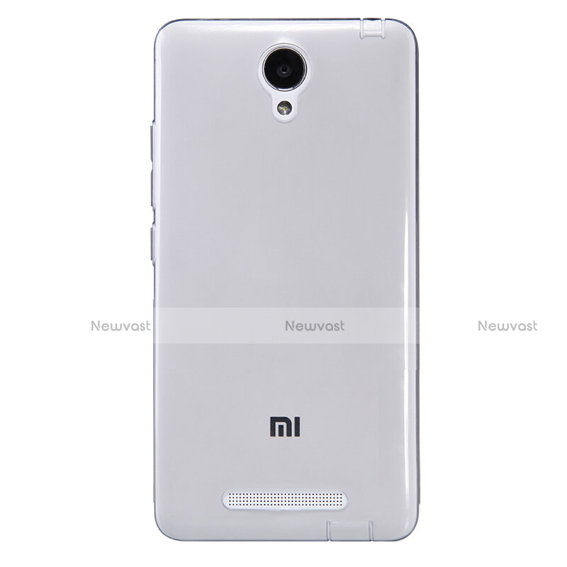 Ultra-thin Transparent TPU Soft Case T02 for Xiaomi Redmi Note 2 Gray