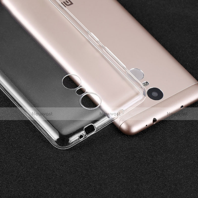 Ultra-thin Transparent TPU Soft Case T02 for Xiaomi Redmi Note 3 Clear