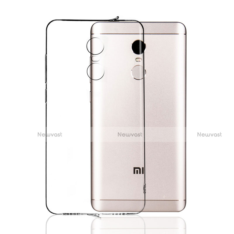 Ultra-thin Transparent TPU Soft Case T02 for Xiaomi Redmi Note 4X Clear