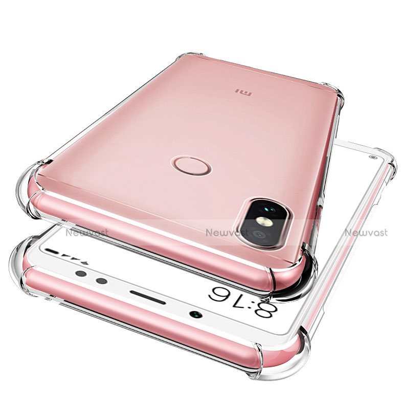 Ultra-thin Transparent TPU Soft Case T02 for Xiaomi Redmi Note 5 AI Dual Camera Clear