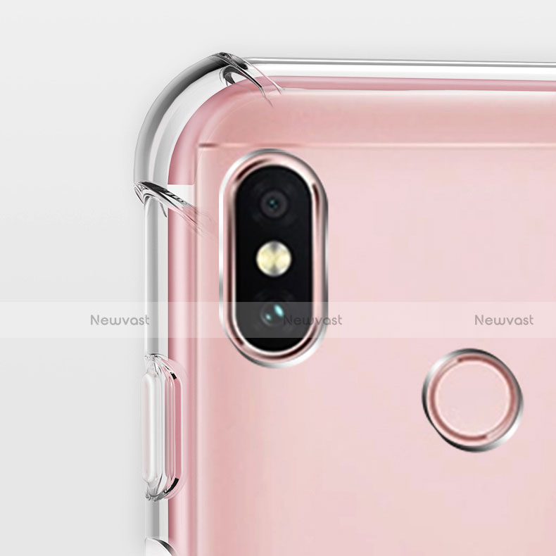 Ultra-thin Transparent TPU Soft Case T02 for Xiaomi Redmi Note 5 Pro Clear