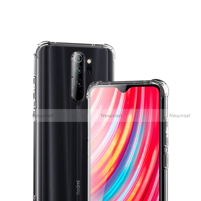 Ultra-thin Transparent TPU Soft Case T02 for Xiaomi Redmi Note 8 Pro Clear